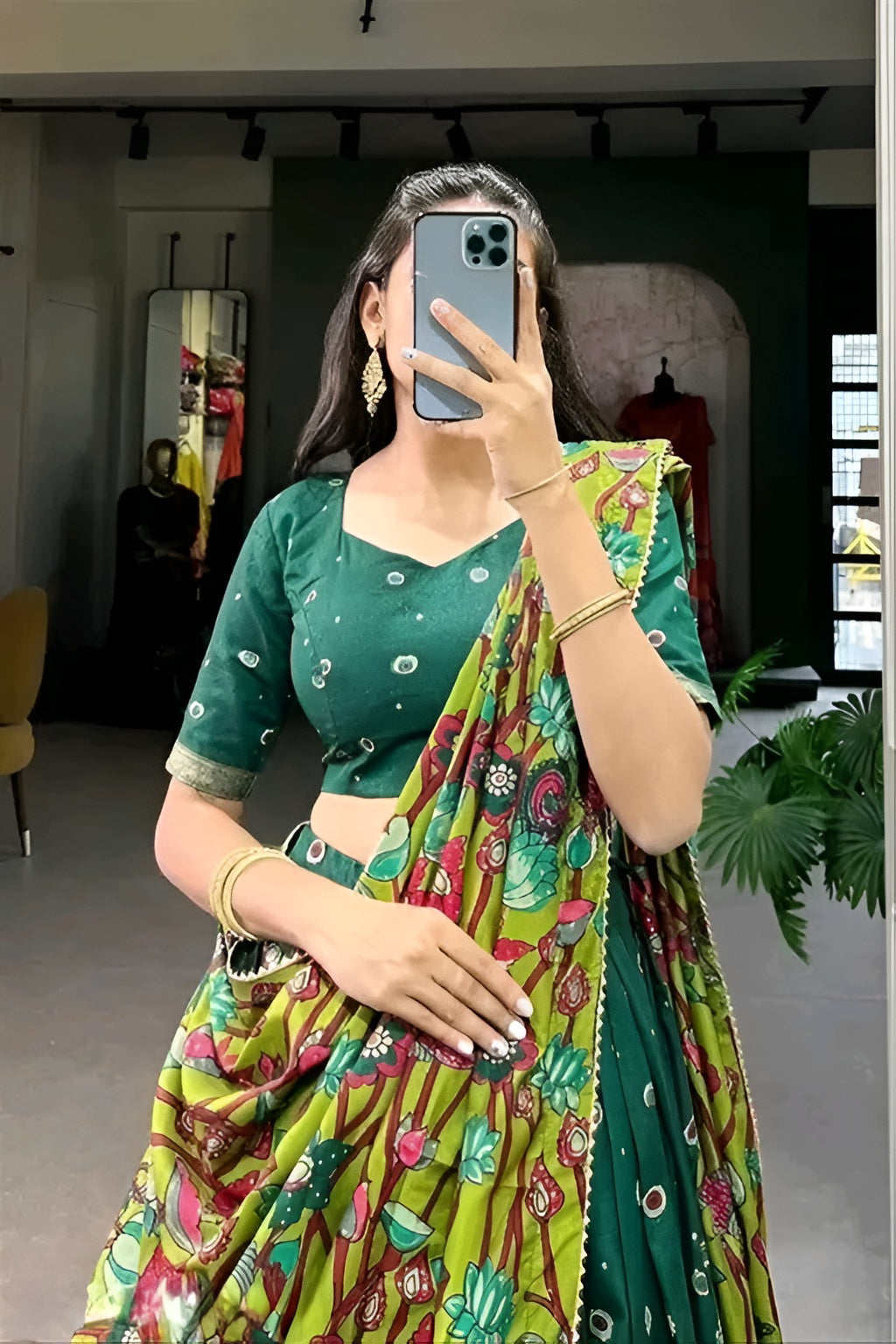 Patola Print Lehenga with Blouse – Diwali Special