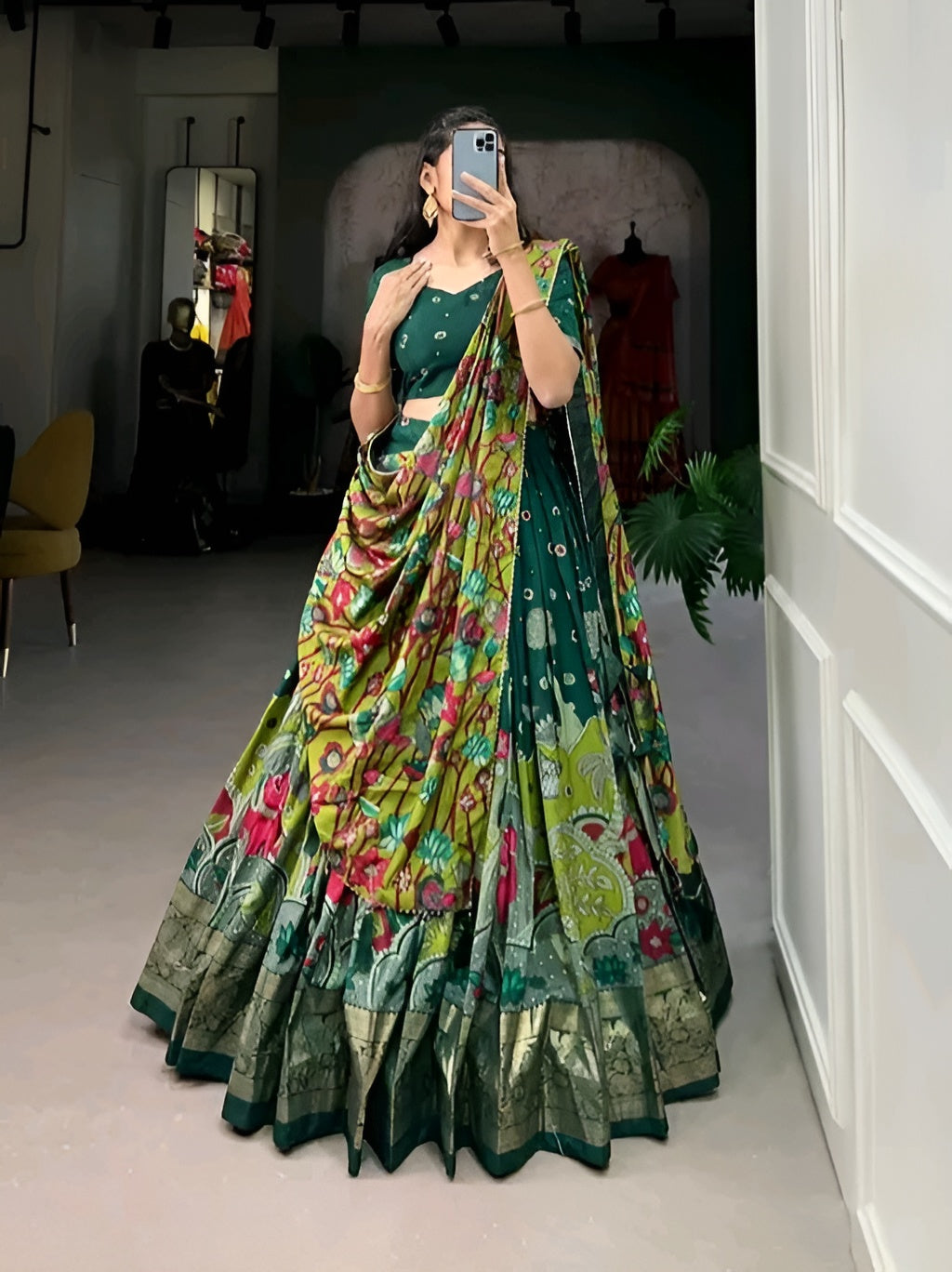 Patola Print Lehenga with Blouse – Diwali Special