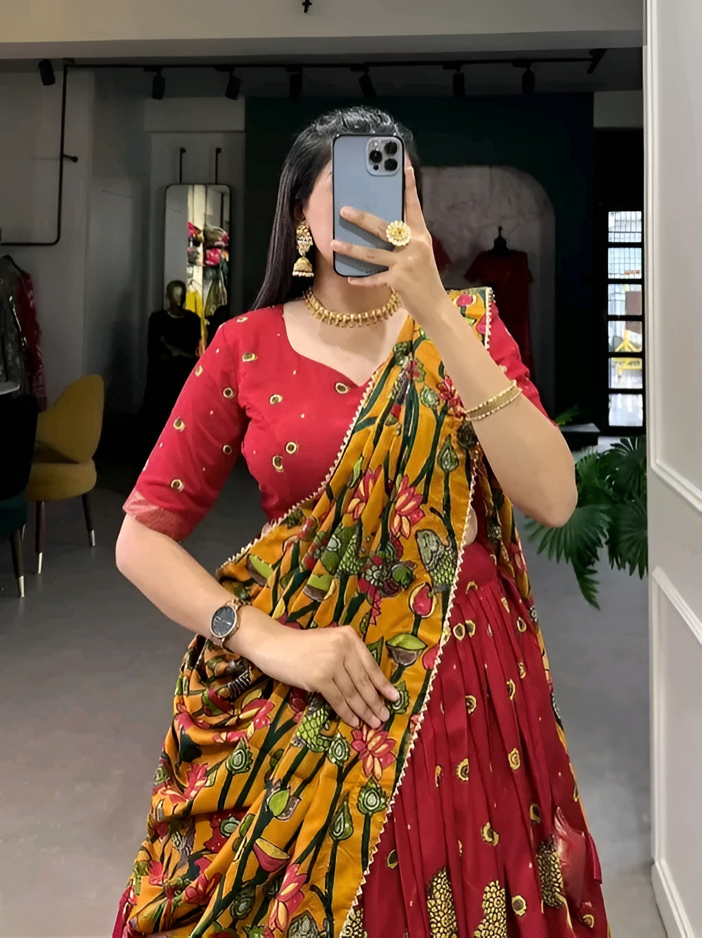 Patola Print Lehenga with Blouse – Diwali Special