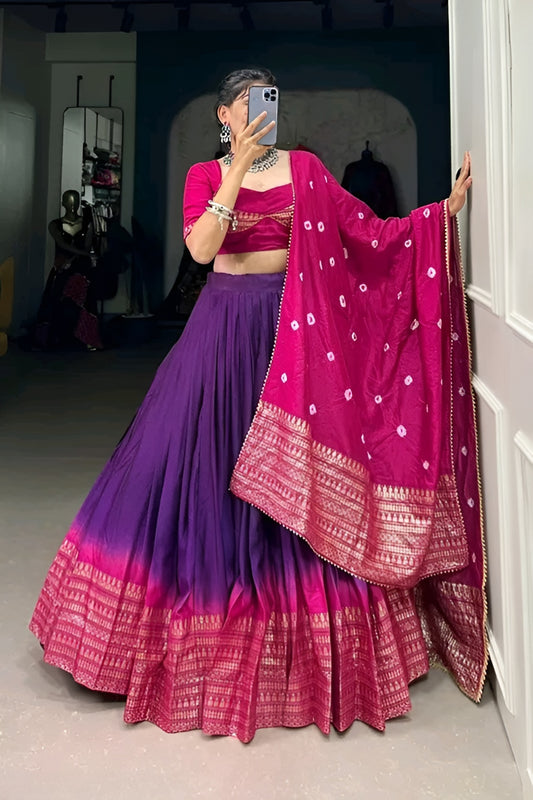 Designer Patola Lehenga with Blouse – Diwali Special
