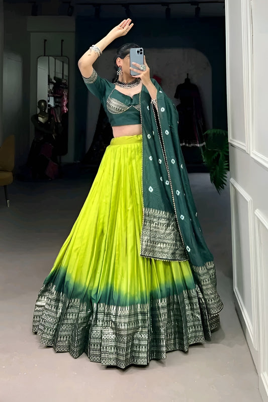Designer Patola Lehenga with Blouse – Diwali Special
