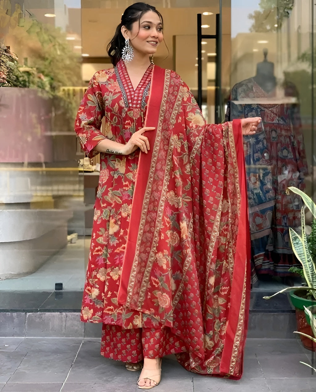 Timeless Bloom: Elegance in Tussar Silk | Diwali Special