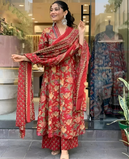 Timeless Bloom: Elegance in Tussar Silk | Diwali Special