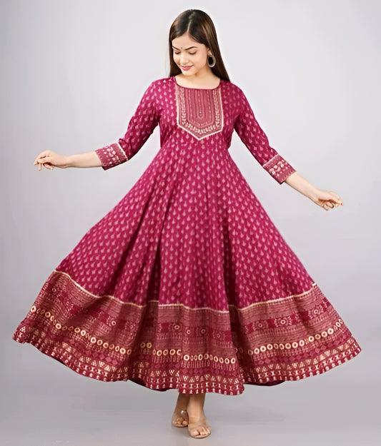 Timeless Bloom: Elegance in Tussar Silk | Diwali special
