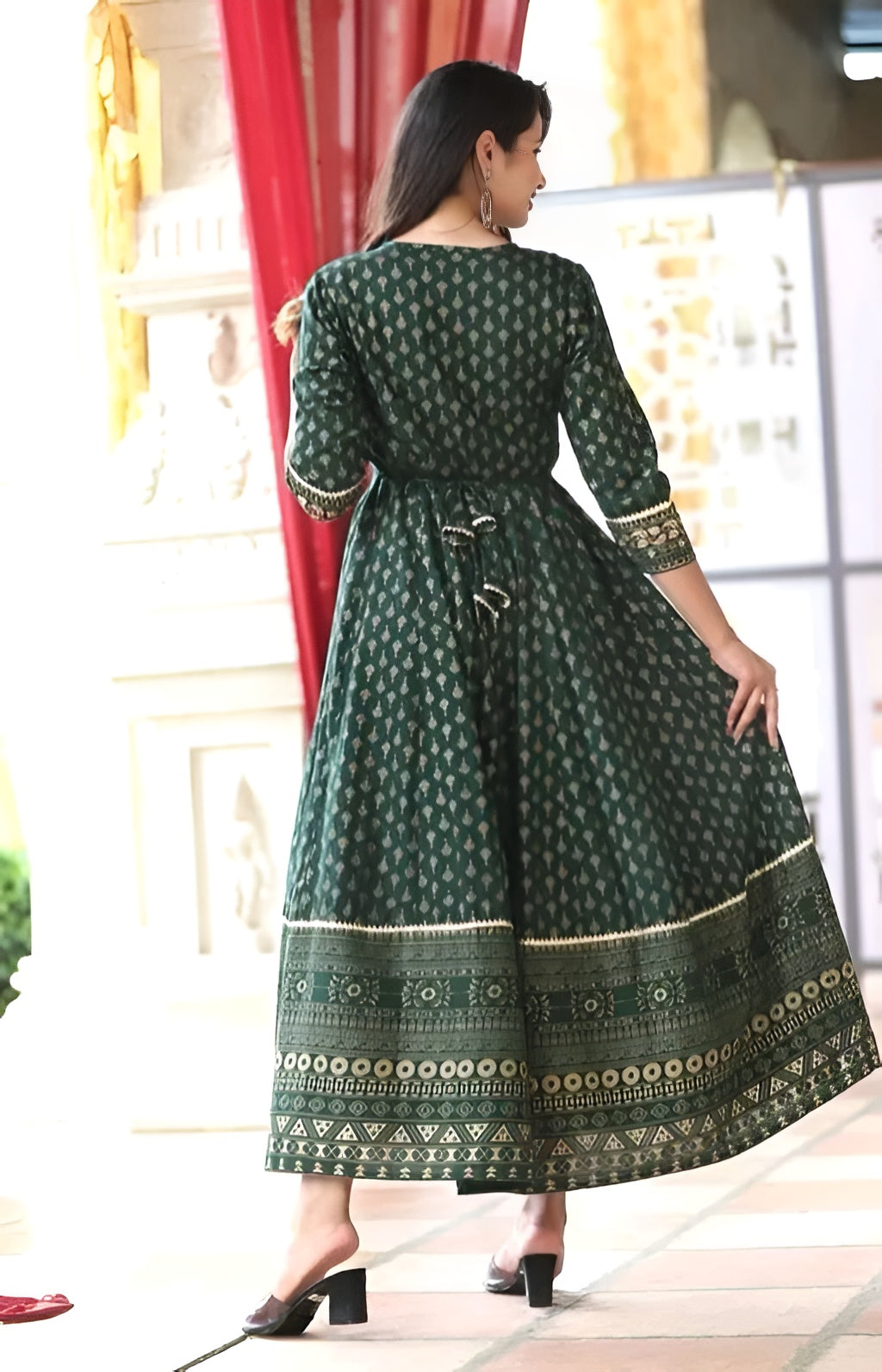 Timeless Bloom: Elegance in Tussar Silk | Diwali special