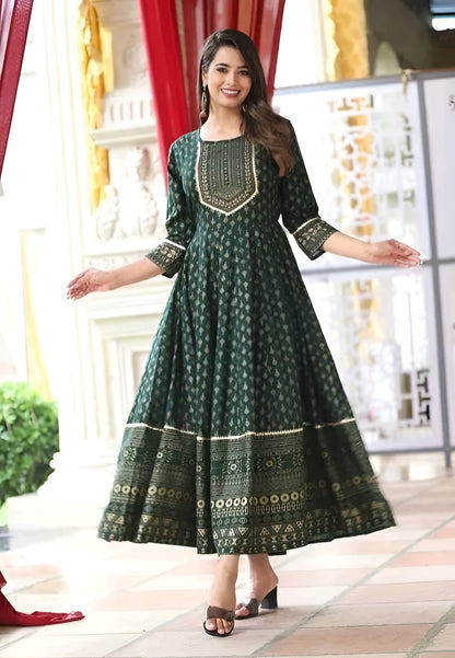 Timeless Bloom: Elegance in Tussar Silk | Diwali special