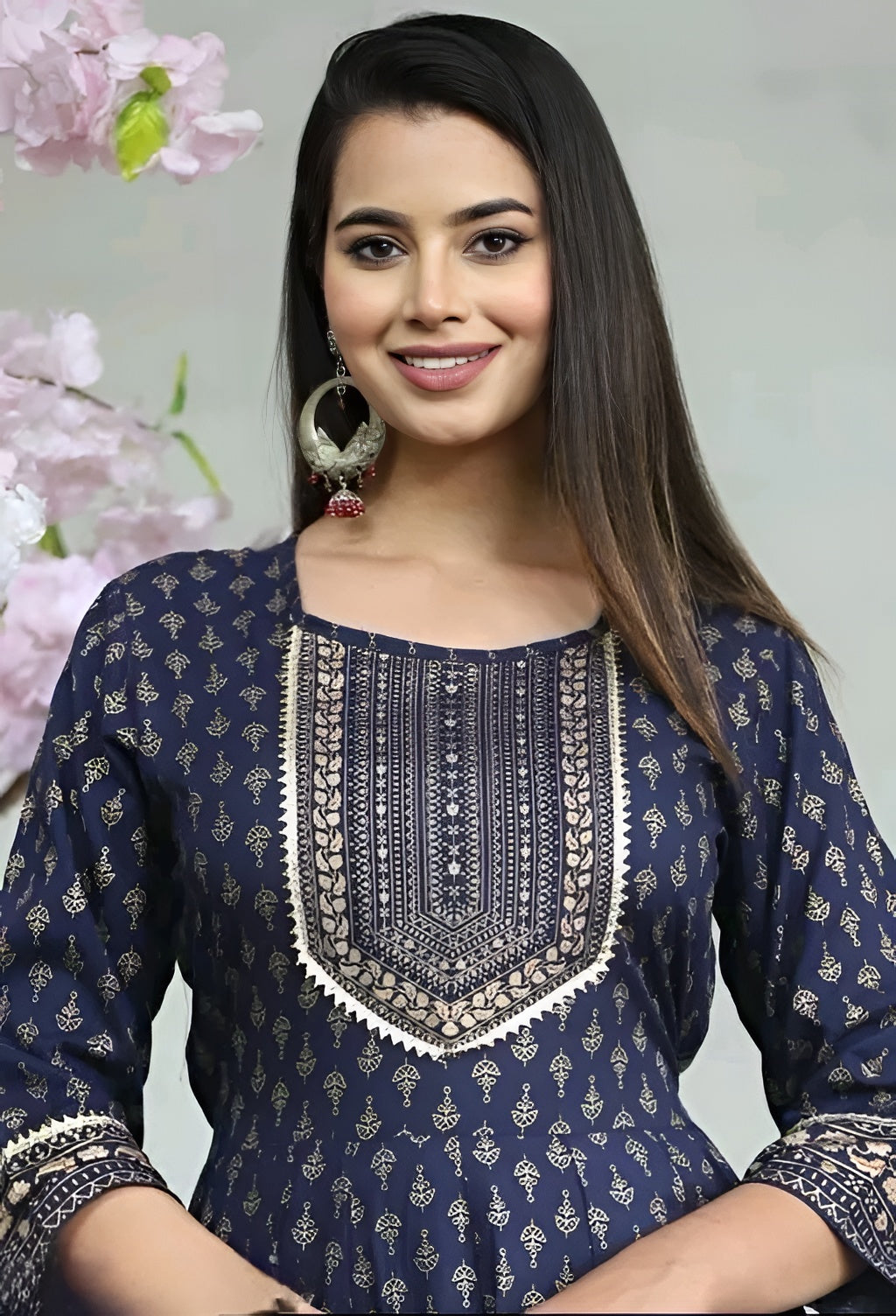 Timeless Bloom: Elegance in Tussar Silk | Diwali special