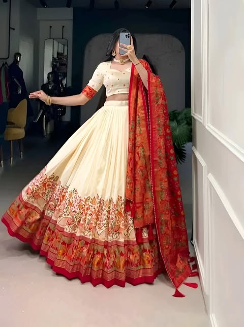 MAYURI-2 Semi-Stitched Lehenga Choli Set – Diwali Special
