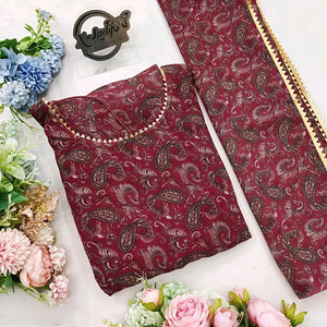 Mystic Bloom Designer Anarkali Kurta Se - Diwali Special