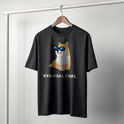 "KYA HAAL CHAL" Oversized T-shirt – Unisex